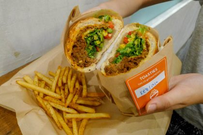 Toasties Mexican beef sandwich