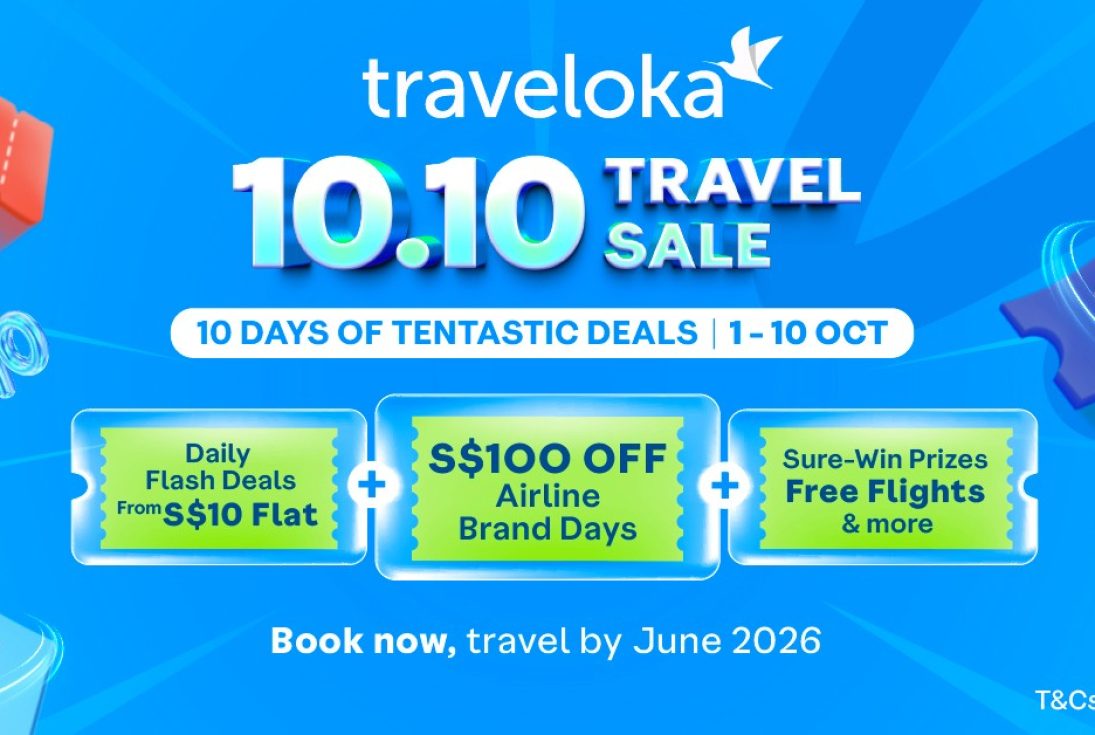 Traveloka 10.10 Sale - Banner