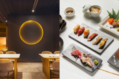 Kakushin Interior and Omakase set