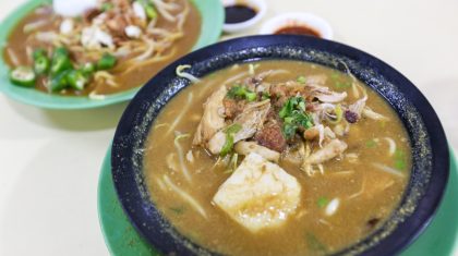 Warong H.J. Sukarjo - soto ayam and mee rebus