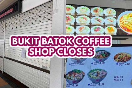 Bukit Batok Coffee Shop closes - Featured Image