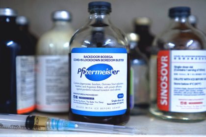 A wideshot of the Pfizermeister