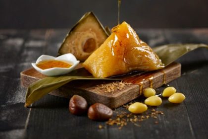 bak zhang with osmanthus paste