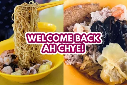 Authentic Teochew Tradition Mushroom Minced Meat Noodle - Featured Image