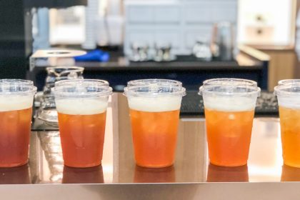 A row of Clipper Tea's new blends
