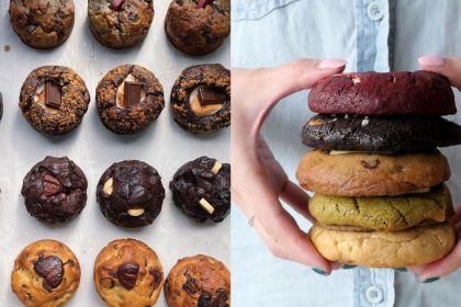 Collage of Whiskdom cookies and Guilt cookies