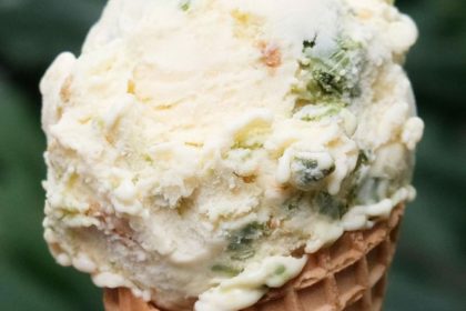 a collage of creamier's ice cream