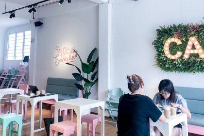 People dining in at CAF Cafe