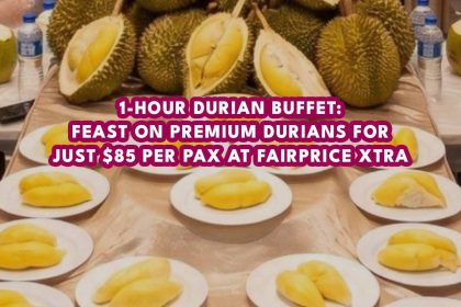 fairprice xtra durian buffet - feature image