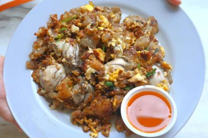 featured image - hougang oyster omelette