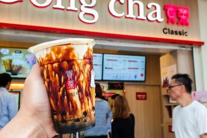 Gong Cha Brown Sugar Deluxe Latte Series 1