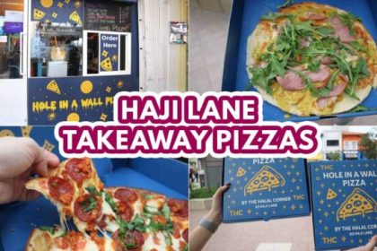 haji Lane pizzza