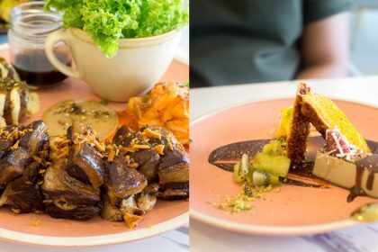 Collage of Oppa Su Dong Po and Turkish coffee custard at HotChic²