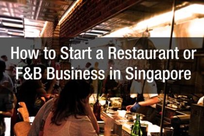 How to start a restaurant business in Singapore