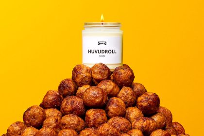 Ikea Meatball Candle