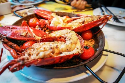 la taperia - Paella Negra De Marisco