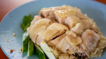 Maxwell Food Centre Ah Tai Tian Tian Hainanese Chicken Rice Chinatown 38