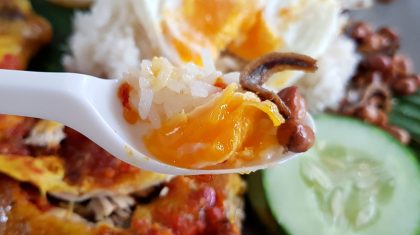nasi lemak ayam taliwang