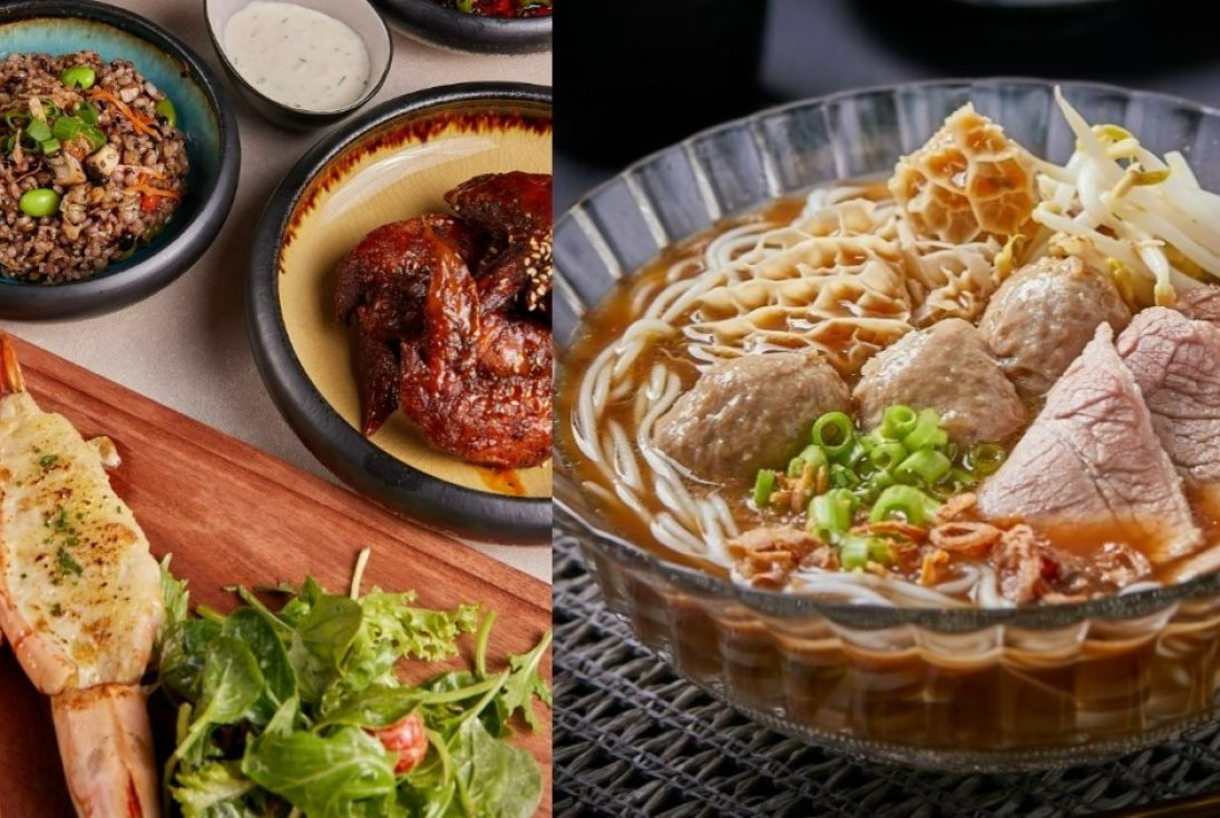 Collage of Binary and Siam Smith dishes