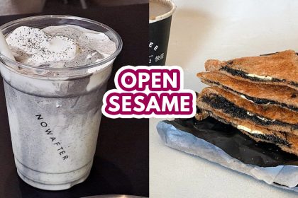 black sesame treats - featured image