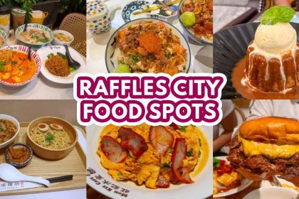 raffles city food guide - featured image