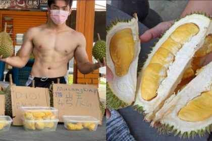 shirtless durian