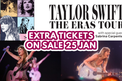 Taylor Swift The Eras Tour - Extra Tickets 25 Jan